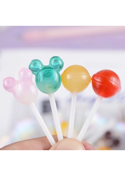 Mini Lolipop Tarzı Mini Şeker Dondurma Sevimli Karikatür Oyuncak Kil Charm Telefon Kılıfı Bebek Oyuncak Dıy Dekorasyon Için (Yurt Dışından)