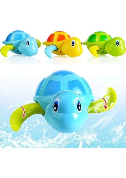 1pc Rastgele Renk 20 Stili Tek Satış Sevimli Karikatür Hayvan Kaplumbağa Klasik Bebek Su Oyuncak Bebek Yüzmek Kaplumbağa Yaralı Zincir Clockwork Çocuklar Plaj Banyo Oyuncakları (Yurt Dışından)