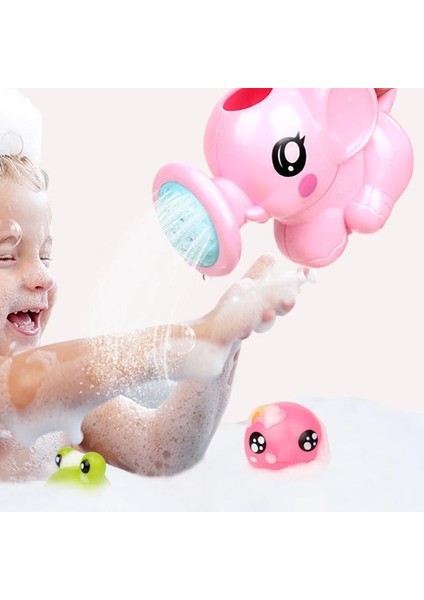 C Beyaz Stil Bebek Banyo Oyuncakları Güzel Plastik Fil Şekli Su Bebek Duş Için Sprey Yüzme Oyuncaklar Çocuklar Hediye Saklama Örgü Çanta Bebek Çocuk Oyuncak (Yurt Dışından) modelleri