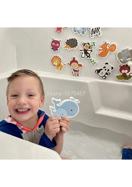 26 Adet Tarzı Küvet Banyo Oyuncakları Hayvanlar Alfanümerik Mektup Bulmaca Bathtoys Eva Eğitim Öğrenme Köpüğü Balık Su Banyosu Balonu Şamandıra Oyuncak (Yurt Dışından)