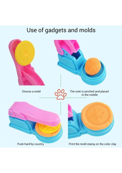 Çok Renkli Stil Renkli Oyun Hamuru Modeli Alet Oyuncakları Yaratıcı 3D Hamuru Araçları Playdough Seti Kil Kalıpları Deluxe Set, Öğrenme Eğitim Oyuncakları #20 (Yurt Dışından)