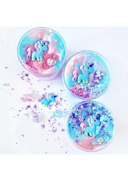 Sarı Mor Tarzı 60ML Unicorn Puf Balçık Plastik Kil Hafif Kil Renkli Modelleme Polimer Kil Kum Kabarık Hafif Hamuru Sakız El Yapımı Oyuncak Için (Yurt Dışından) indirimleri