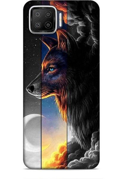 Oppo A73 Kılıf Caliburn 15 Kurt Hilal Kalın Silikon