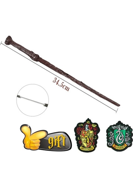 Harry Tarzı 27 Tür Çömlekçi Değneklerini Colsplay Metalıron Core Dumbledore Luna Değnek Kid Sihirli Değnek Hediye ile Kutu Yok Potter Prop (Yurt Dışından)