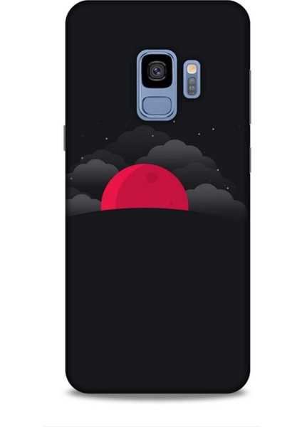 Samsung Galaxy S9 Kılıf Caliburn 13 Kızıl Ay Case Kapak