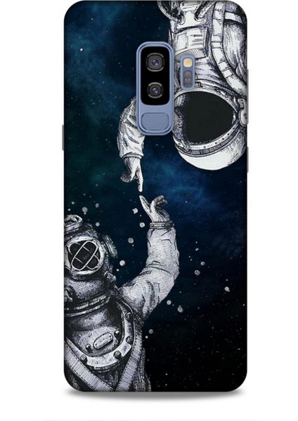 Samsung Galaxy S9 Plus Kılıf Caliburn 5 Kozmonot Koruma Kılıfı