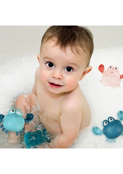 Pembe Penguen Stili 2021 Yeni Bebek Banyo Oyuncakları Sevimli Karikatür Yengeç Penguen Balina Bebek Su Oyuncak Bebek Yüzmek Zincir Clockwork Oyuncak Çocuk Için (Yurt Dışından) fırsatları
