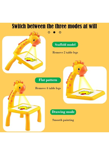 Stila-Pembe Stili Çocuklar Mini LED Projektör Sanat Çizim Masa Işık Oyuncak Çocuklar Için Boyama Kurulu Küçük Masa Eğitim Öğrenme Boya Aracı Zanaat (Yurt Dışından) indirimleri