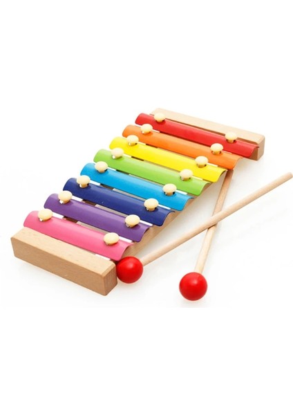 No.6 Tarzı 8 Ölçekli Oyuncak Ksilofon Montessori Eğitici Oyuncak Ahşap Sekiz Nota Tarzı Ksilofon Çocuk Çocuk Bebek Müzikal Komik Oyuncaklar Hediye (Yurt Dışından) fiyatları