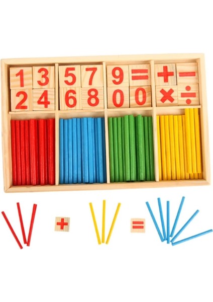 Montessori Oyuncaklar Matematik Eğitici Ahşap Oyuncaklar Çocuklar Için Erken Öğrenme Bulmaca Çocuklar Numara Sayma Çubukları Öğretim Yardımcıları Gyh (Yurt Dışından) fiyatları