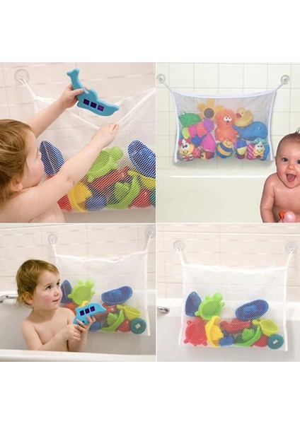 Mavi B Stili Bebek Banyo Örgü Çanta Banyo Oyuncakları Çanta Çocuk Sepeti Net Çocuk Oyunları Ağ Oyuncak Su Geçirmez Kumaş Kum Oyuncakları Plaj Depolama (Yurt Dışından) indirimleri