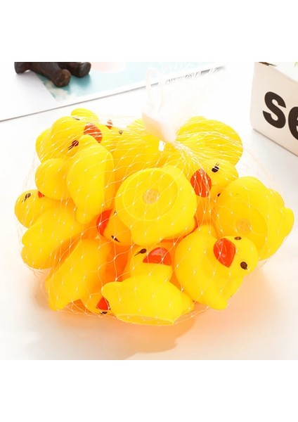 100 Adet Ördek Tarzı Lot Squeaky Lastik Ördek Duckie Banyo Oyuncakları Bebek Duş Su Oyuncakları Bebek Çocuk Doğum Günü Hediyeleri Için (Yurt Dışından) fiyatları