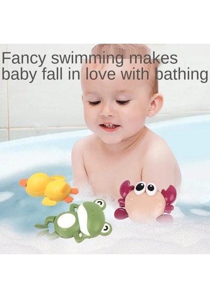 Yengeç Pembe Tarzı Bebek Banyo Oyuncakları Yeni Yürümeye Başlayanlar Için Onths Banyo Kabarcık Topları Saatli Oyuncak Çocuklar Için 2 Ila 4 Yıl Bebekler Için Erkek Kız Çocuklar (Yurt Dışından)