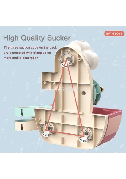 P Stili Bebek Banyo Oyuncakları Duş Sharkcrabstrack ile Etkileşimli Oyuncaklar Oyna Yüzme Su Oyunu Balıkçılık Havuzu Banyo Çocuklar Için Plaj Oyuncakları (Yurt Dışından)