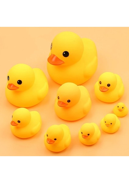 C Stili Yenidoğan Çocuklar Bebek Banyo Ördeği Oyuncaklar Hediye Banyo Kauçuk Büyük Sarı Ördek Banyo Su Oynarken Kawaii Squeeze Float Ördekler (Yurt Dışından)