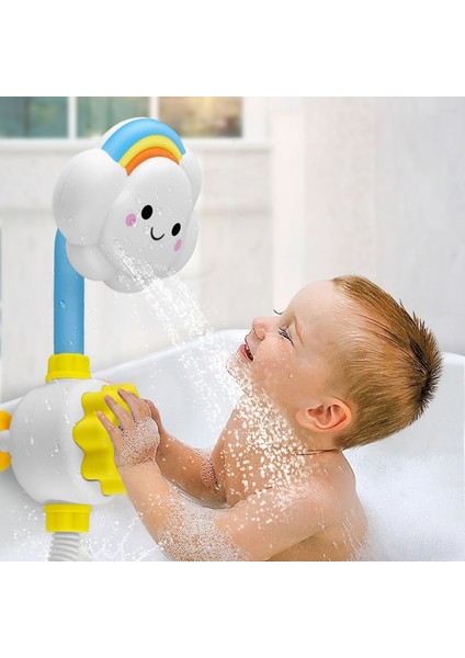 1 Adet Ördek Tarzı Yeni Banyo Oyuncakları Bebek Su Oyunu Bulutlar Modeli Musluk Duş Su Püskürtme Oyuncak Çocuklar Için Fışkırtma Yağmurlama Banyo Çocuklar Hediye (Yurt Dışından) fiyatları