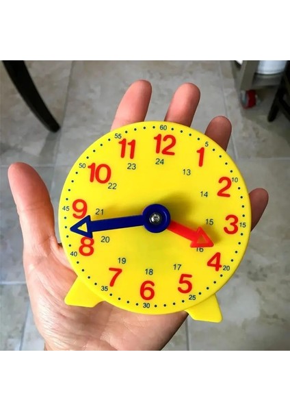 Montessori Öğrenci Öğrenme Saati Saat Öğretmen Dişli Saat 4 Inç Saat (Yurt Dışından)