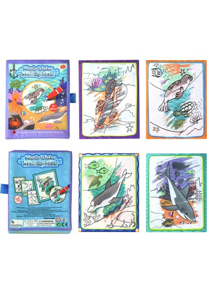 Çiftlik Hayvanları Tarzı Coolplay Sihirli Su Çizim Kitabı Boyama Kitabı Boyama Kurulu Doodle Kitap Çizim Oyuncaklar Çocuklar Için Eğitici Oyuncaklar Noel Hediyeleri (Yurt Dışından)