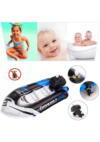 Mavi Stil Eed Boat Wind Up Oyuncak Suda Şamandıra Çocuk Oyuncakları Clalockwork Oyuncak Küvet Duş Banyo Oyuncak Çocuklar Için Çocuk Oyuncakları (Yurt Dışından) modelleri