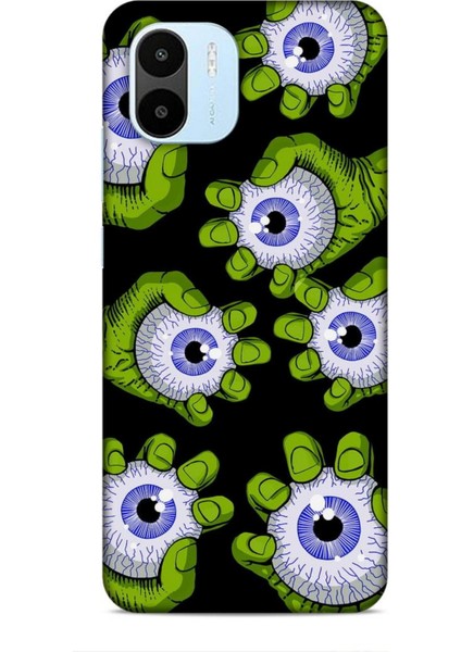 Xiaomi Redmi A1 Kılıf Caliburn 23 Gözler Telefon Kabı