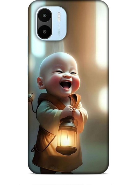 Xiaomi Redmi A1 Kılıf Caliburn 27 Asya Bebek Lazer Kesim Silikon