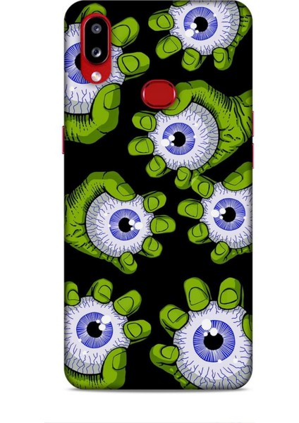 Samsung Galaxy A10S Kılıf Caliburn 23 Gözler Telefon Kabı