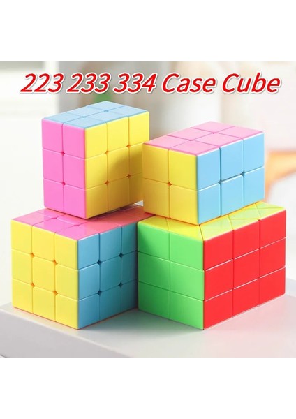 4 Adet Tarzı Lefun Sihirli Küp Garip Şekilli Profesyonel Hız Bulmaca Cubo Çocuklar Eğitici Komik Oyuncaklar Boys Için (Yurt Dışından)