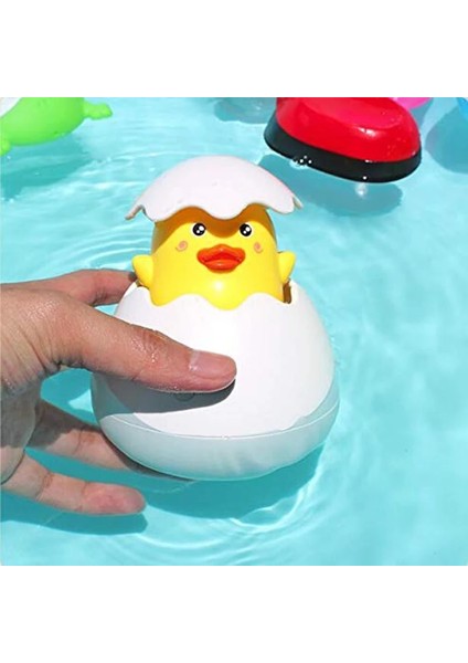Mor Penguen Stili Bebek Banyo Oyuncak Çocuk Penguen Yumurta Su Sprey Yağmurlama Banyo Yağmurlama Duş Oyuncak Çocuklar Yüzme Su Clockwork Oyuncaklar (Yurt Dışından) indirimleri