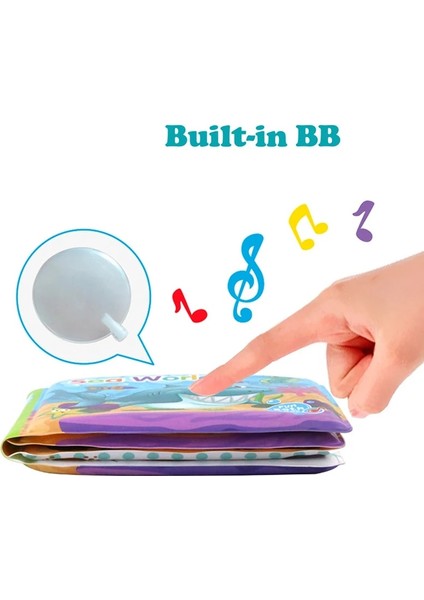 Deniz Dünyası Tarzı Banyo Kitapları Bebek Eğitim Oyuncak Zeka Gelişimi Dolappy Çiftliği Eva Plastik Yüzen Bebe Bebek Su Kitabı Oyuncakları (Yurt Dışından) fırsatları