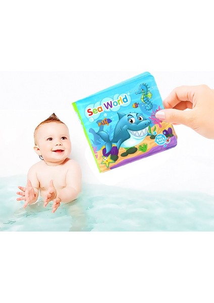 Deniz Dünyası Tarzı Banyo Kitapları Bebek Eğitim Oyuncak Zeka Gelişimi Dolappy Çiftliği Eva Plastik Yüzen Bebe Bebek Su Kitabı Oyuncakları (Yurt Dışından) indirimleri