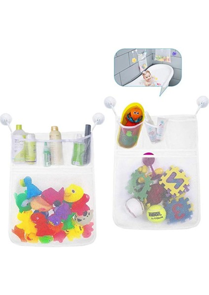 45X35CM Tarzı Bebek Banyo Oyuncak Saklama Çantası Enayiler ile Örgü Net Çanta Oyuncaklar Için Bebek Oyuncakları Organizatör Tutucu Çocuk Su Oyuncakları Accessaries 45*35CM (Yurt Dışından)