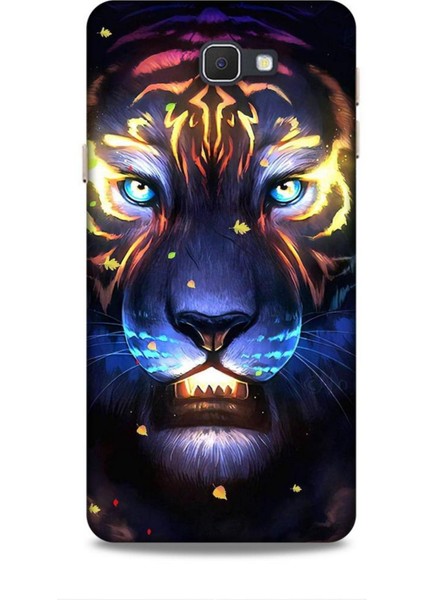 Samsung Galaxy J7 Prime Kılıf Caliburn 12 Aslan Colorful Tasarım Kılıf