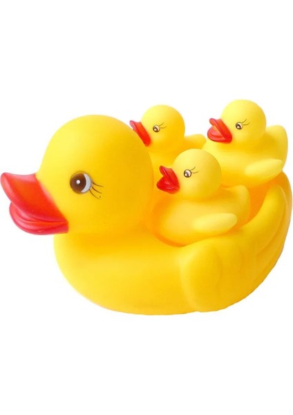 4 Adet Tarzı Sarı Lastik Ördek Su Yüzen Çocuk Su Oyuncakları Squeeze Sound Squeaky Pool Ducky Bebek Banyo Oyuncak Çocuk Bebek Oyuncakları Için (Yurt Dışından) modelleri
