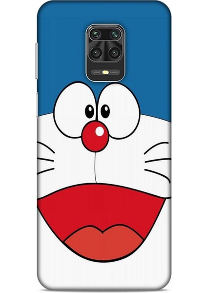 Xiaomi Redmi Note 9 Pro Kılıf Caliburn 22 Mavi Beyaz Kap