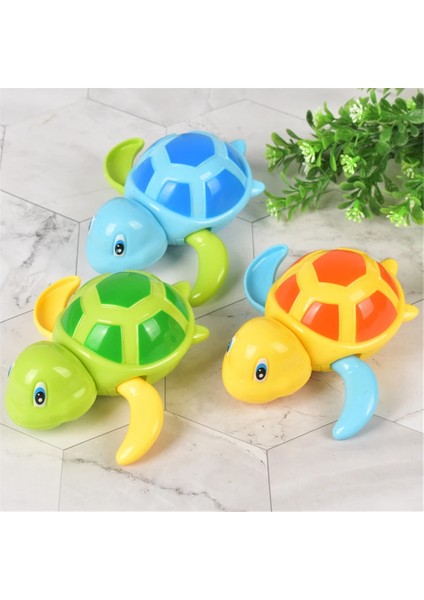 3 Adet Clockwork Oyuncak Bir Stil Yürümeye Başlayan Oyuncaklar Banyo Bebek Su Oyuncak Küvet Bebek Yüzme Kaplumbağa Yaralı Zincir Clockwork Çocuklar Plaj Sprey Su Duş Banyo Oyuncakları (Yurt Dışından)
