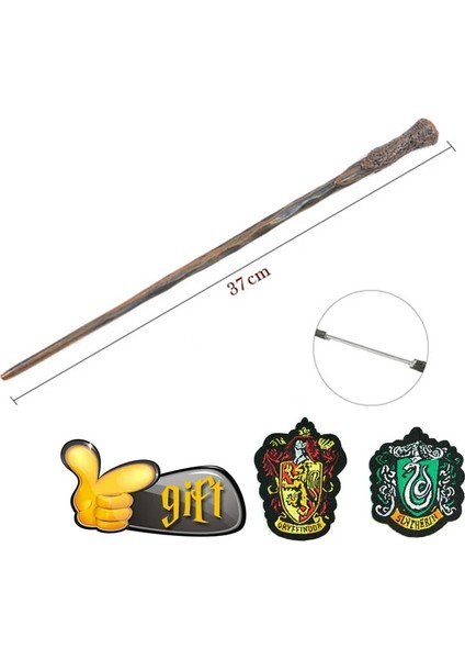 Ron Stili 27 Tür Çömlekçi Değneklerini Colsplay Metalıron Core Dumbledore Luna Değnek Kid Sihirli Değnek Hediye ile Kutu Yok Potter Prop (Yurt Dışından)