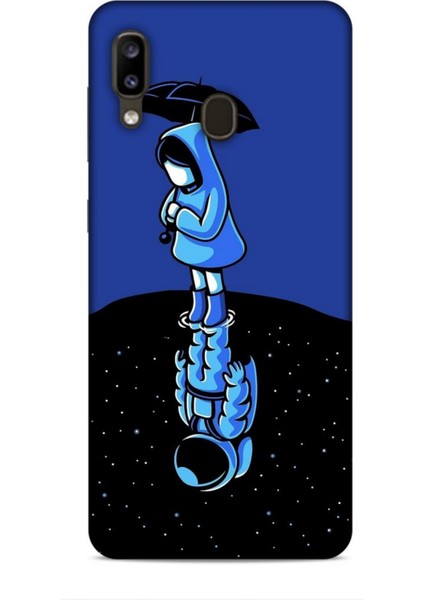 Samsung Galaxy A20 Kılıf Caliburn 6 Hayaller Koruyucu Kapak