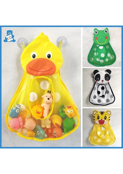 Iki Izgara Stili Bebek Banyo Oyuncakları Sevimli Ördek Kurbağa Örgü Net Oyuncak Saklama Çantası Güçlü Vantuz Banyo Oyun Çantası Banyo Organizatör Çocuklar Için Su Oyuncakları (Yurt Dışından) indirimleri