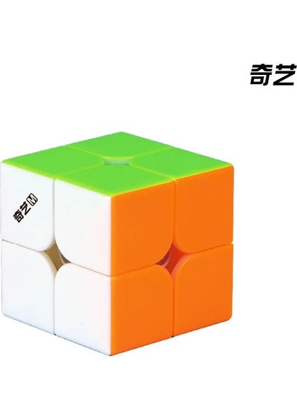 Duomo Çıkartmasız Stil Qiyi Sihirli Küp Seti 2x2 3x3 4x4 5x5 Piramit Çarpık Megaminx Akçaağaç Yaprağı Mastermorphix Hız Cubo Magico Çocuklar Çocuklar Için Hediye (Yurt Dışından)