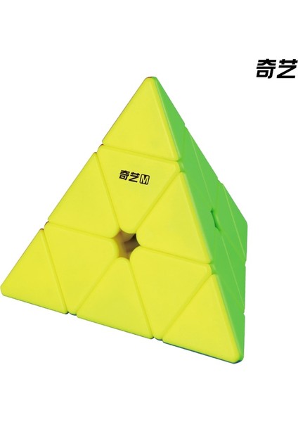 Piramit Çıkartmasız Stil Qiyi Ms Serisi Manyetik Sihirli Küp Hız Küp 2x2 3x3 Piramit Küp 4x4 Cubo Magico 5x5 Bulmaca Küp (Yurt Dışından)