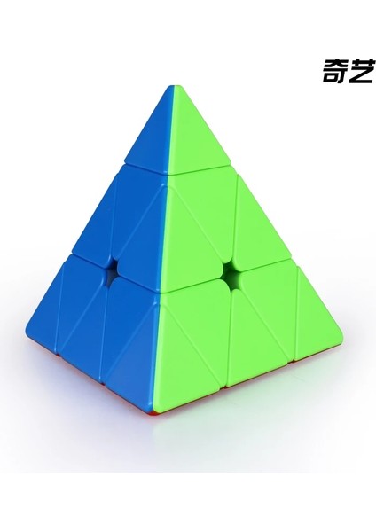 Piramit Çıkartmasız Stil Qiyi Ms Serisi Manyetik Sihirli Küp Hız Küp 2x2 3x3 Piramit Küp 4x4 Cubo Magico 5x5 Bulmaca Küp (Yurt Dışından)