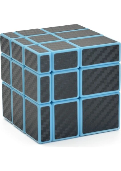 Mavi Taban Ayna Stili Karbon Fiber Küp Sihirli Küp Hız 2x2 3x3 4x4 5x5 Piramit Sq1 Çarpık Bulmaca Pirinç Hamuru Cubo Magico Oyuncaklar Çocuklar Için (Yurt Dışından)