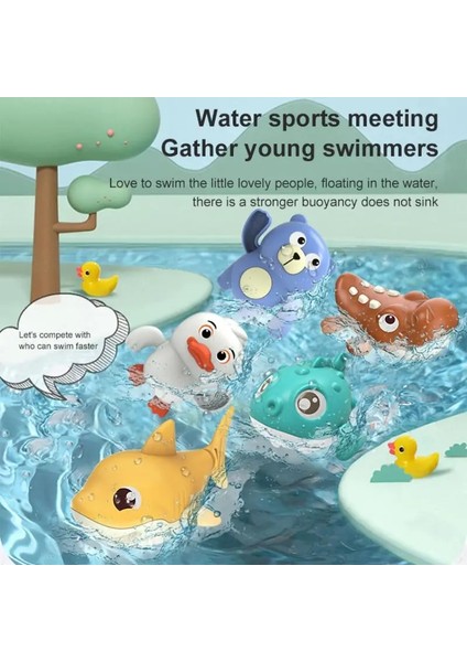No.11 Stili Bebek Banyo Oyuncakları Sevimli Karikatür Hayvan Kaplumbağa Clawimming Turtlbaby Su Oyuncak Yaralı Zincir Clockwork Çocuklar Plaj Banyo Oyuncakları (Yurt Dışından) indirimleri