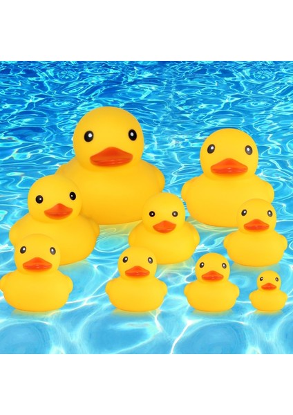 Siyah Stil Sevimli Küçük Sarı Ördek Sıkma Sesli Banyo Oyuncak Yumuşak Kauçuk Şamandıralı Ördekler Banyo Oyunu Oynamak Çocuklar Çocuklar Için Eğlenceli Hediyeler Bebek (Yurt Dışından)