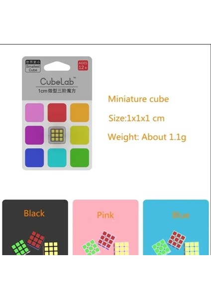 1cm En Küçük Küp Stili Mallest Küp 1 cm Mube Minyatür Küp Mikro Parmak Ucu Küpü En Küçük Ube Yetişkin Eğitimi Oyuncaklar (Yurt Dışından) fırsatları