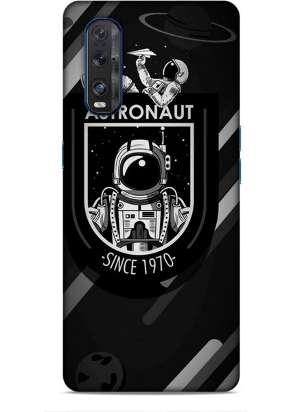 Oppo Find X2 Kılıf Caliburn 2 Astronaut 1970 Kapak