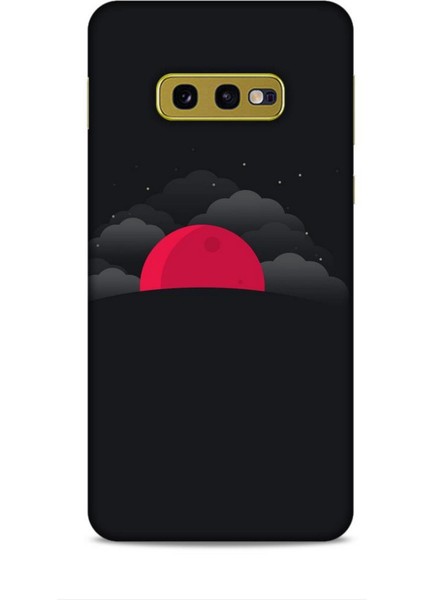 Samsung Galaxy S10E Kılıf Caliburn 13 Kızıl Ay Case Kapak
