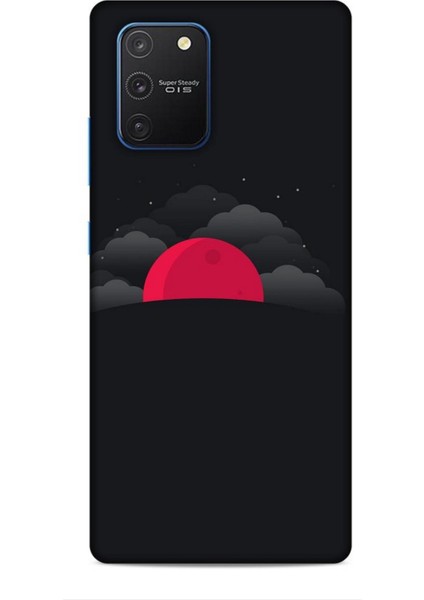 Samsung Galaxy S10 Lite Kılıf Caliburn 13 Kızıl Ay Case Kapak