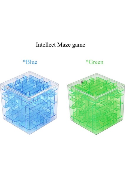 Mavi Stil 3D Meed Küp Labirent Oyuncak Sihirli Küp Bulmaca Oyunu Üç Boyutlu Labirent Haddeleme Topu Sihirli Öğrenme Oyuncaklar Çocuklar Için Yetişkin (Yurt Dışından) fiyatları