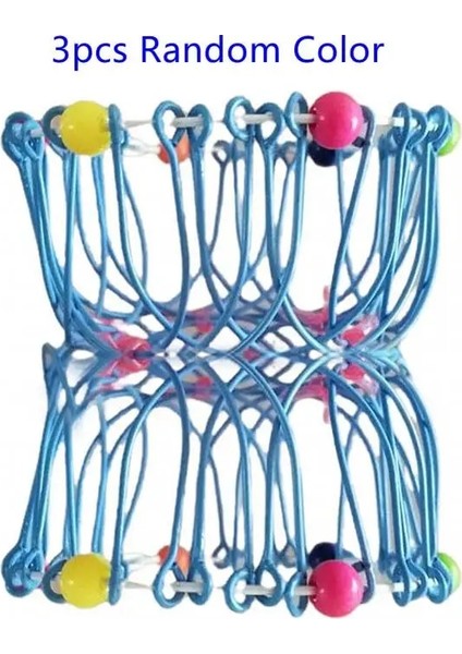 3 Adet Rastgele Renk Stili Fidget Oyuncak Otuz Altı Çeşit Çiçek Sepeti Yumuşak Çelik Çember Çocuk Dekompresyon Oyuncakları Yetişkin Çocuk Mandala Anti-Stres Oyuncak (Yurt Dışından)